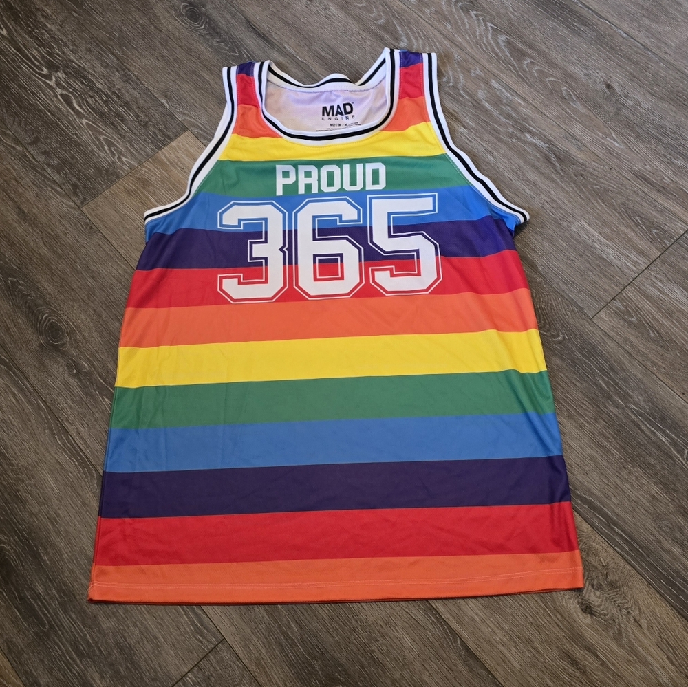Mad Engine Men's XL Proud 365 Tank Top Shirt New w/out Tags!